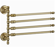 Держатель для полотенец Ganzer GZ 31014E золото 27857