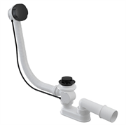 Слив-перелив AlcaPlast A55 BLACK 28163
