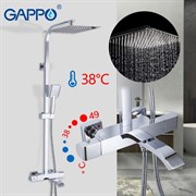 Душевая система GAPPO  Jacob G2407-40 хром 25300