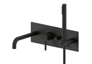 Смеситель для ванны с душем Paffoni Light LIG001NO (с внутренней частью) 27133