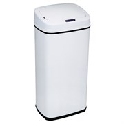 Урна сенсорная Ksitex AGB-50W (белая) с автоматически открывающейся крышкой 28468