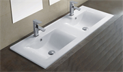 Раковина двойная встраиваемая сверху Gid Simple-N NYJ809-120 на 120 см 28597