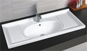 Раковина встраиваемая сверху Gid Simple-N YJ843-80 на 80 см 28616