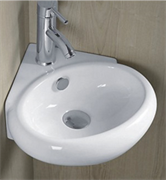 Раковина подвесная, угловая Gid Simple-N N9359 на 36 см 28729