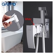 Гигиенический душ скрытого монтажа GAPPO G7207-8 белый/хром 29029