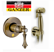 Гигиенический душ скрытого монтажа GANZER SEVERIN GZ 770552014D бронза 29038