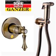 Гигиенический душ скрытого монтажа GANZER SEVERIN GZ 77055D бронза 29040