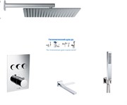 Душевая система скрытого монтажа с термостатом WasserKraft Neime Thermo A01944 29105
