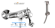 Гигиенический душ с настенным смесителем CEZARES MARGOT-DM-01-M-IF-01 29190