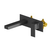 Смеситель для раковины скрытого монтажа TIMO Selene 2071/03SM Черный 29302
