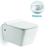 Безободковый подвесной унитаз SantiLine SL-5004 29466