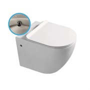 Подвесной унитаз с функцией биде SantiLine SL-5002BD 29470