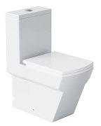 Унитаз моноблок Laguraty 2192a белый с крышкой микролифт 15246