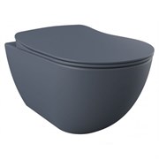 Безободковый подвесной унитаз с биде Creavit Free FE322-11BM00E-0000 29537
