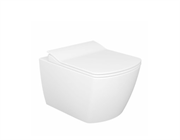 Безободковый подвесной унитаз с биде Creavit Elegant EG321-00CB00E-0000 29533