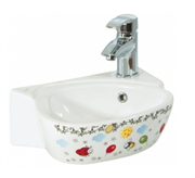 Подвесная раковина Creavit Cocuk CK035-00CB00E-FF00 детская с декором 29567