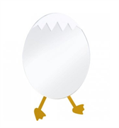 Зеркало Creavit Ducky DC30035-B желтый 29601