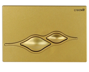 Клавиша смыва Creavit Ufo GP1006.00 цвет золото матовое 29631