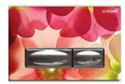 Клавиша смыва Creavit Design GP4009.05 цветы 29638