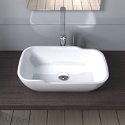 Раковина накладная NS Bath NST-5232M на 52 см белая матовая 29646