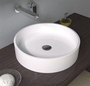 Раковина накладная NS Bath NST-4200G на 42 см белая глянцевая 29660