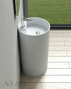 Раковина напольная NS Bath NSF-4646G на 46 см белая глянцевая 29669
