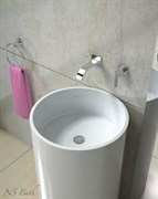 Раковина напольная NS Bath NSF-4586G на 45 см белая глянцевая 29677