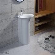 Раковина напольная NS Bath NSF-50440G на 50 см белая глянцевая 29693