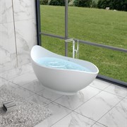 Ванна из искусственного камня NS Bath NSB-17810G 175x81 белая глянцевая 29741