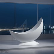 Ванна из искусственного камня NS Bath NSB-20767G 200x77 белая глянцевая 29746