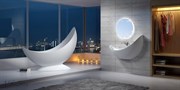Ванна из искусственного камня NS Bath NSB-20767M 200x77 белая матовая 29747