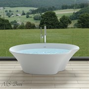 Ванна из искусственного камня NS Bath NSB-18903M 180x90 белая матовая 29755
