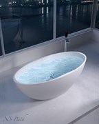 Ванна из искусственного камня NS Bath NSB-16804G 168x80 белая глянцевая 29761