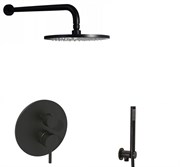 Душевая система скрытого монтажа Paffoni Light LIG018NO/ZSOF074NO черный матовый 29778