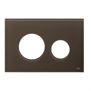 Лицевая панель TECEloop modular 9240678 стекло, цвет кофейный 30153