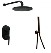 Душевая система скрытого монтажа Webert Doremi DR860101-560 черный матовый 30284
