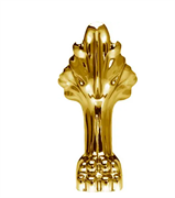 Комплект ножек для ванны BelBagno BB-LEG-LION-ORO золото 30329