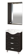 Комплект мебели Misty Александра 55 L с 3 ящиками венге 30405