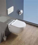 Подвесной унитаз Gid Tr2195 с крышкой-микролифт 30698
