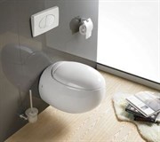Подвесной унитаз Gid Tr2190 с крышкой микролифт 30699