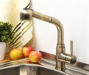 Смесители для кухни с выдвижным изливом Wasserkraft Exter A8237 30776