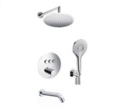 Душевая система скрытого монтажа с термостатом WasserKraft Dinkel Thermo A175817 30780