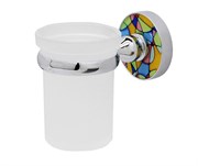 Стакан для зубных щеток стеклянный Wasserkraft Diemel K-2228 30789