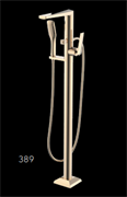 Напольный смеситель ванны Boheme Venturo 389 золото 30801