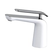 Смеситель для раковины Timo Olivia 3261/00-16F Хром-Белый 30866