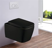 Унитаз подвесной безободковый ESBANO - TIRON-C (Matt Black) 30919