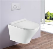 Унитаз подвесной безободковый ESBANO - ASTER (White) 30927