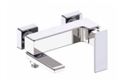 Смеситель для ванны Grocenberg GB8008WC хром/белый 29786