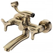 Смеситель для ванной KAISER TRIO 57122-1 BRONZE 31425
