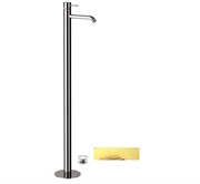 Смеситель для ванной напольный Remer X STYLE X18DS  мат.золото 32426